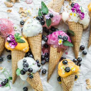 Various Organic Ice-creams